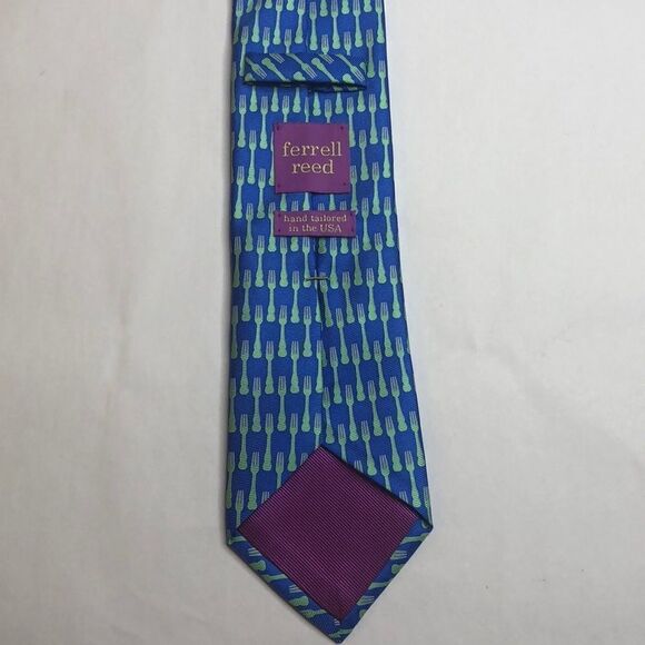 Ferrell reed 100% silk tie - Picture 2 of 4
